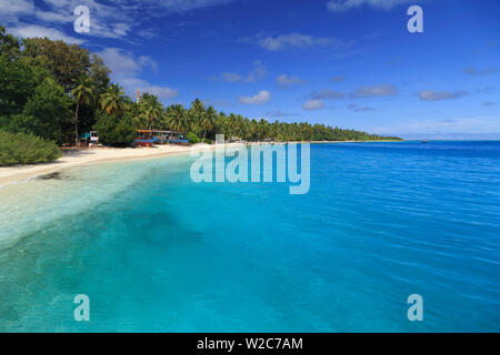 Maldive, South Ari Atoll, Mandhoo Isola Foto Stock