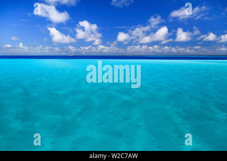 Maldive, South Ari Atoll, Mandhoo Isola Foto Stock
