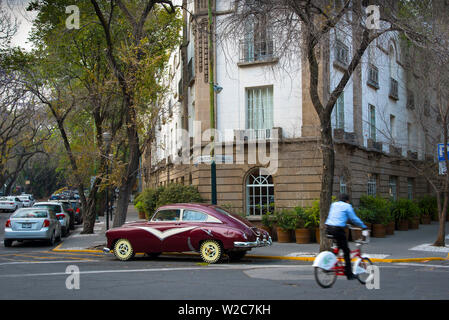 Messico, Città del Messico, Condesa, La Condesa quartiere alla moda, Residential Foto Stock