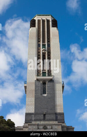 Nuova Zelanda, Isola del nord, Wellington, Pukeahu, National War Memorial e carillon Foto Stock