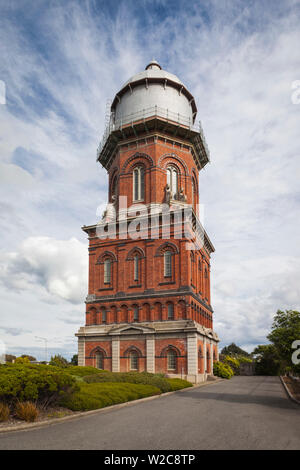 Nuova Zelanda, Isola del Sud, Southland, Invercargill, il Water Tower, costruito 1888 Foto Stock