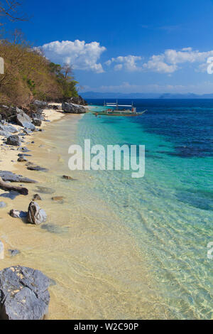 Filippine, Palawan El Nido, Isola di Shimizu Foto Stock