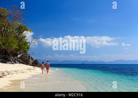 Filippine, Palawan El Nido, Shimizu Isola (MR) Foto Stock