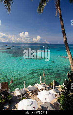 Filippine, Visayas Boracay Island, Diniwid Beach Foto Stock