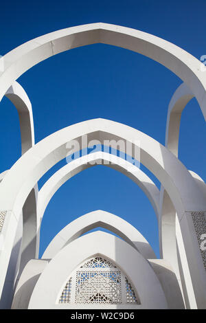 Il Qatar Doha, monumento in El Bidda Park Foto Stock