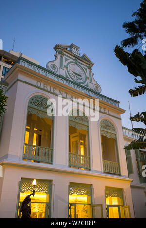 Gli autori ala al Mandarin Oriental hotel, Riverside, Bangkok, Thailandia Foto Stock