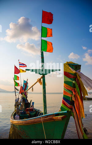 Barche da pesca, Bo Phut, Koh Samui, Thailandia Foto Stock