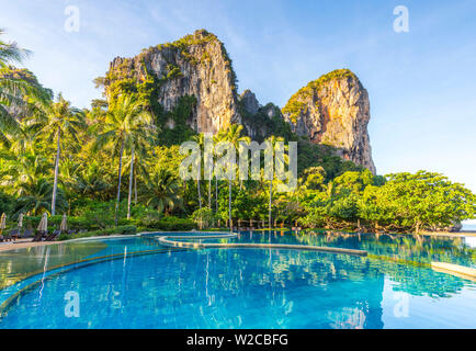 Rayavadee resort, Railay Penisola, Provincia di Krabi, Thailandia Foto Stock