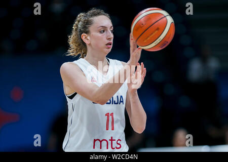 Aleksandra Crvendakic di SRB in azione Foto Stock