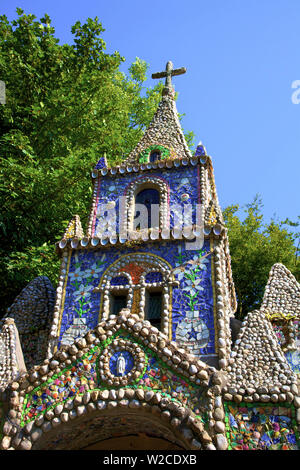 Piccola cappella, Sant'Andrea, Guernsey, Isole del Canale Foto Stock