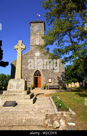 La Chiesa di San Pietro, Sark, Isole del Canale, Regno Unito Foto Stock