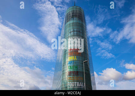 Regno Unito, Inghilterra, Greater Manchester, Manchester, museo del calcio Foto Stock