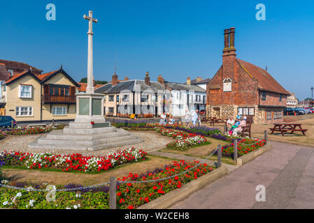 Regno Unito, Inghilterra, Suffolk, Aldeburgh, Aldeburgh discutibile Hall Foto Stock