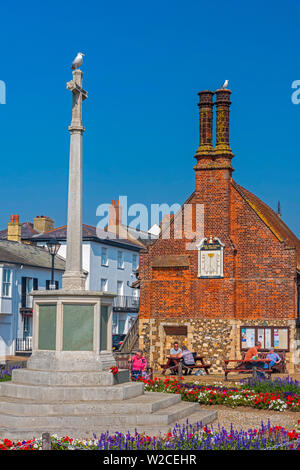 Regno Unito, Inghilterra, Suffolk, Aldeburgh, Aldeburgh discutibile Hall Foto Stock