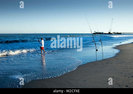 Myrtle Beach, Grand Strand, pesca, Carolina del Sud Foto Stock