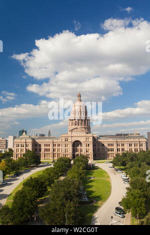 La capitale dello stato edificio, Austin, Texas, Stati Uniti d'America Foto Stock