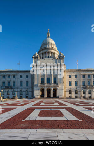 Stati Uniti d'America, Rhode Island, a Providence, Rhode Island State House, esterna Foto Stock