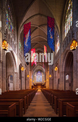 Stati Uniti d'America, New Jersey, Princeton Università di Princeton, Cappella di Princeton, interno Foto Stock