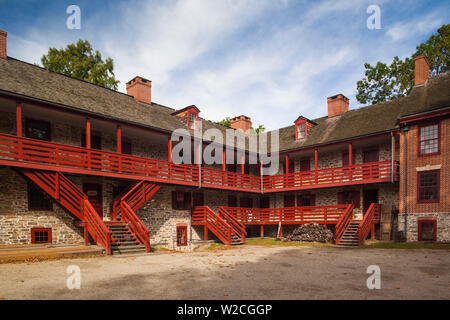 Stati Uniti d'America, New Jersey, Trenton, vecchia caserma Museum Foto Stock