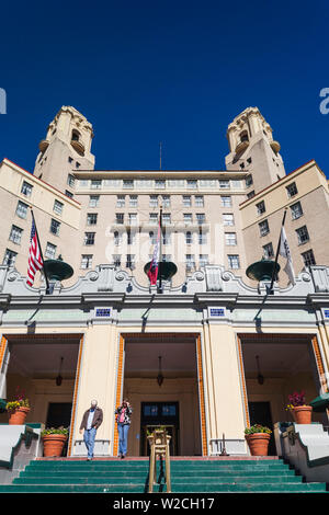 Stati Uniti d'America, Arkansas, sorgenti di acqua calda, l'Arlington Hotel Foto Stock