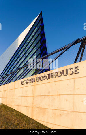 Stati Uniti d'America, Oklahoma, Oklahoma City, il Boathouse District Devon Boathouse Foto Stock