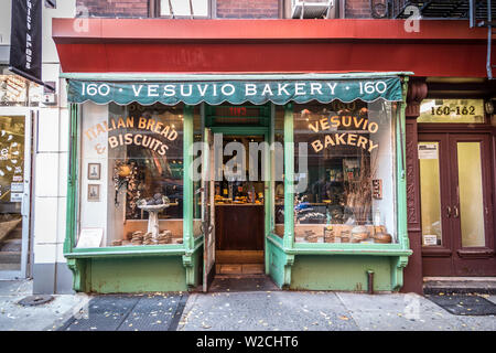 Panificio a Soho, Manhattan, New York, New York, Stati Uniti d'America Foto Stock