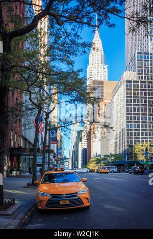 Stati Uniti d'America, New York New York City, Manhattan, Chrysler Building Foto Stock