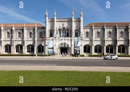 Museo archeologico, Mosteiro dos Jeronimos, Hieronymus Monastero, Sito Patrimonio Mondiale dell'UNESCO, Belem, Lisbona, Portogallo Foto Stock