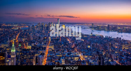Stati Uniti d'America, New York, Manhattan Lower Manhattan Foto Stock