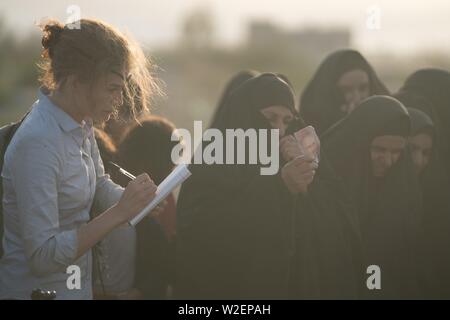 ROSAMUND PIKE IN UN PRIVATO WAT (2018). Credito: Aviron foto / Acacia Filmed Entertainment / Denver e D / Album Foto Stock