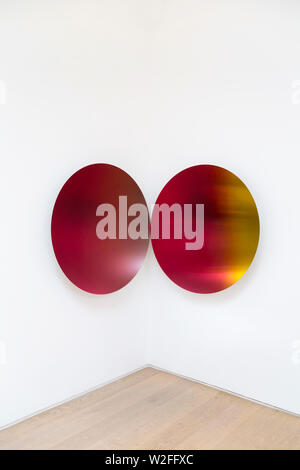 Anish Kapoor mostra presso il Pitzhanger Manor, Ealing Broadway, Londra, Regno Unito Foto Stock