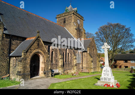 UK,South Yorkshire,Sheffield,Mosborough,la chiesa di San Marco Foto Stock