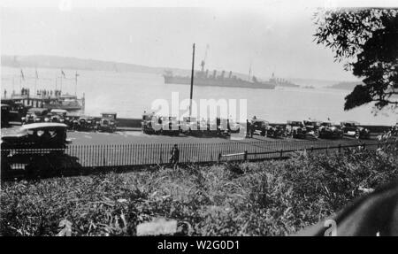 Chatham incrociatori classe Sydney 1920s. Foto Stock