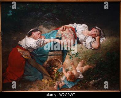 I bambini di allegria da Francois Reynaud non datato Foto Stock