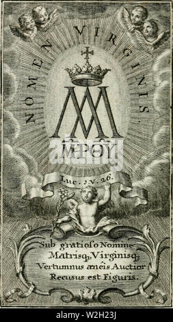 'Martini à S. Brunone Viennensis Austriaci e Scholis Piis Vertumnus vanitatis : nella XXIV. metrorum schemata : poesi morali, trigesies transformatus" (1725) Foto Stock