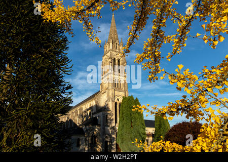 Notre Dame de la Trappe abbazia trappista, Soligny-la-Trappe, Francia. Foto Stock