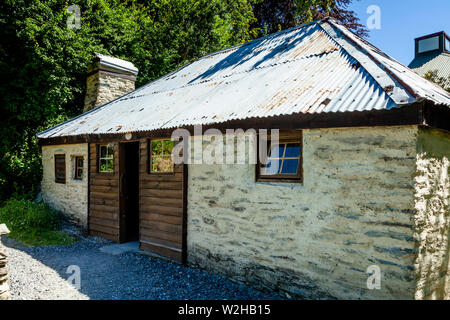 Lo storico insediamento cinese, Arrowtown, Regione di Otago, Isola del Sud, Nuova Zelanda Foto Stock