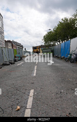 Il Churchill Way cavalcavia in Liverpool Regno Unito per essere demolita questa estate perché questi non sono più sicuri per il trasporto del traffico e troppo costosi da riparare Foto Stock