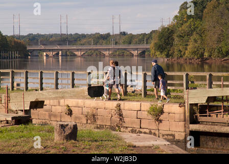 Parco E VOLUME RICREATIVO 1: Boyd Park di New Brunswick, New Jersey. Foto Stock