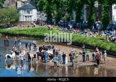 Appleby Horse Fair Foto Stock