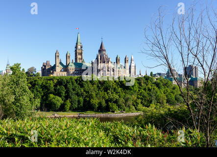 Ottawa Parliament Hill Foto Stock