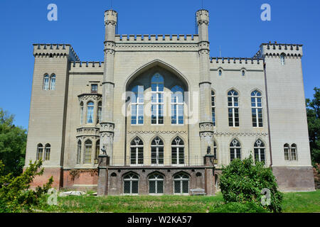 Castello di Kórnik, Zamek Kórnicki, Kórnik, regione di Wielkopolska, Polonia, Europa Foto Stock