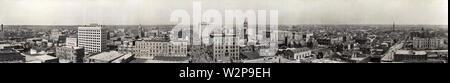 1910 foto panoramica di Houston Foto Stock