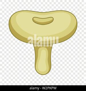 Lactarius pubescens icona a fungo, stile cartoon Illustrazione Vettoriale