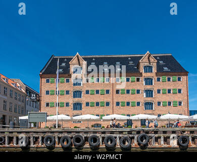 Hotel 71 Nyhavn Nyhavn nel porto di Copenhagen Copenhagen DANIMARCA Europa Foto Stock