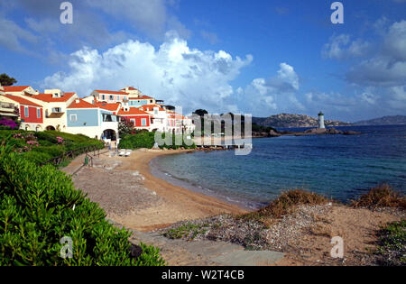 Palau, Sardegna, Italia. Porto Faro resort Foto Stock