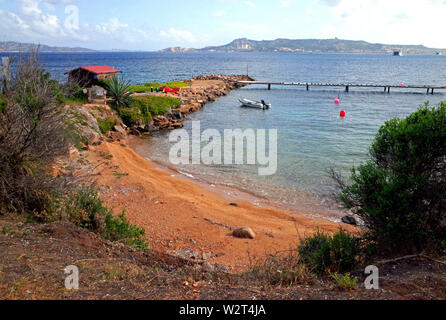 Palau, Sardegna, Italia. Porto Faro resort Foto Stock