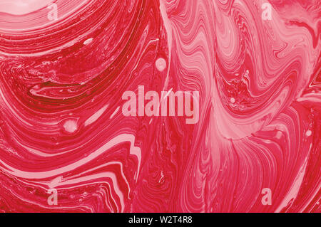 Colorato sfondo astratto. Colore liquido sullo sfondo. Fluido acrilico artLiquid texture. Foto Stock