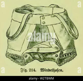 Die Frau als Hausärztin (1911) 224 Windelhosen Foto Stock