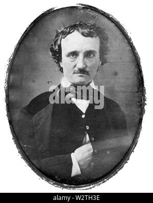 Edgar Allan Poe - Stella Daguerreotype, 1849-senza-background Foto Stock